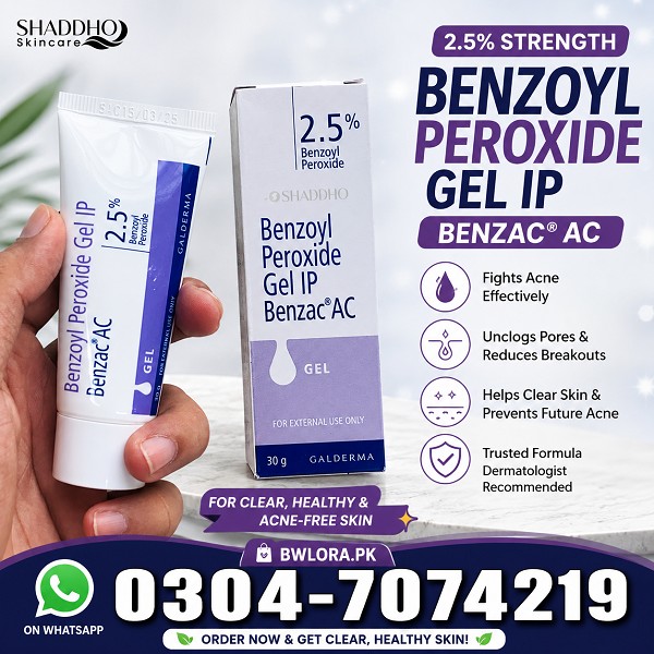 Benzac AC 2.5% Gel in Pakistan