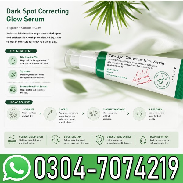 Dark Spot Correcting Glow Serum Price in pakistan