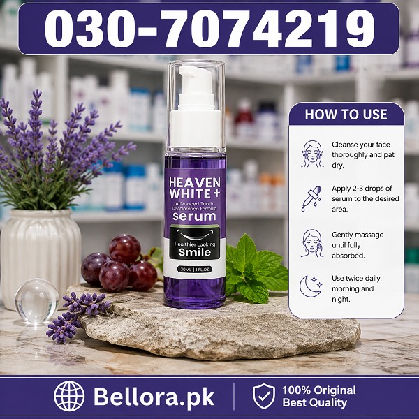Heaven White Teeth Serum Smile Advanced Formula in Pakistan