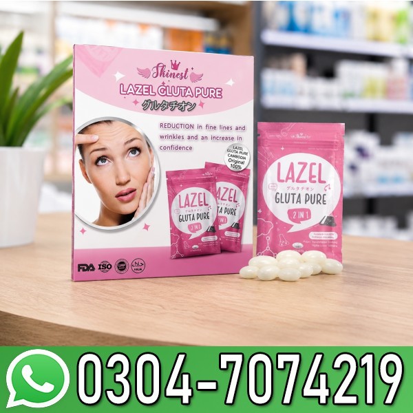 Lazel Gluta Pure 2 in 1 Capsule Price In Pakistan