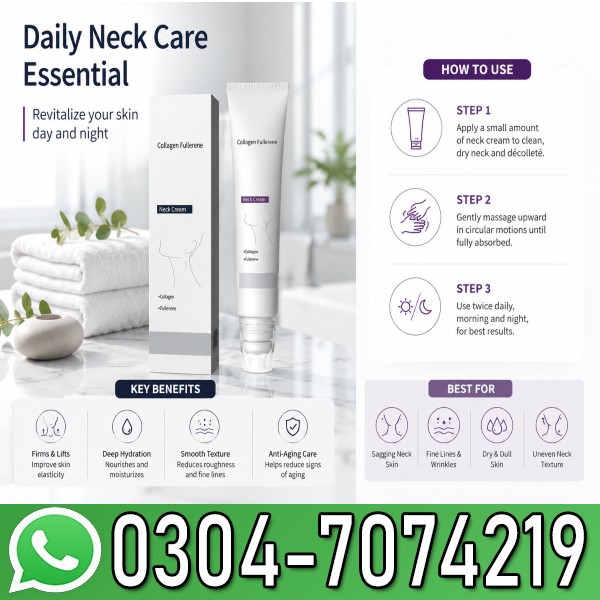 Magec Collagen Fullerene Neck Cream Price In Pakistan