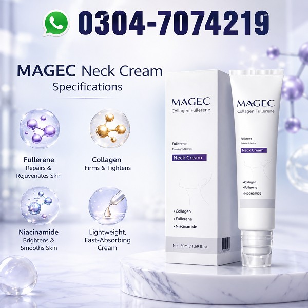 Magec Collagen Fullerene Neck Cream in Pakistan