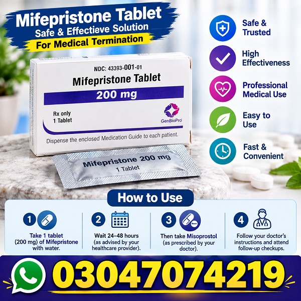 Mifepristone Tablets Price In Pakistan