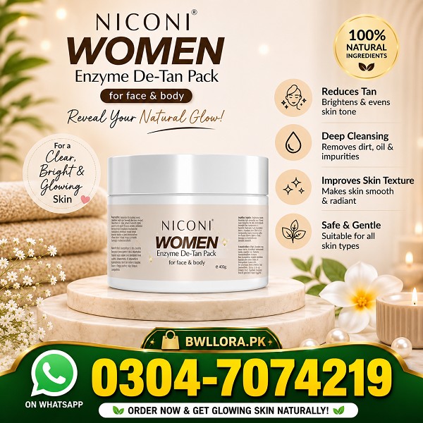 Niconi Women Enzyme De Tan Pack in Pakistan