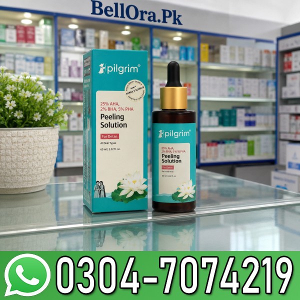 Pilgrim 25% AHA 2% BHA 5% PHA Peeling Solution For Detan 30ml in Pakistan